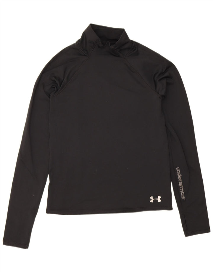 Under Armour Camiseta gráfica para mujer de manga larga UK 4 XS Poliéster negro