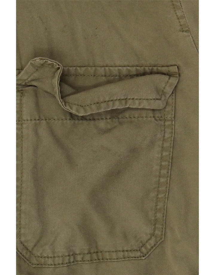 Camisa utilitaria Gap para mujer UK 44 Medium Khaki Tencel