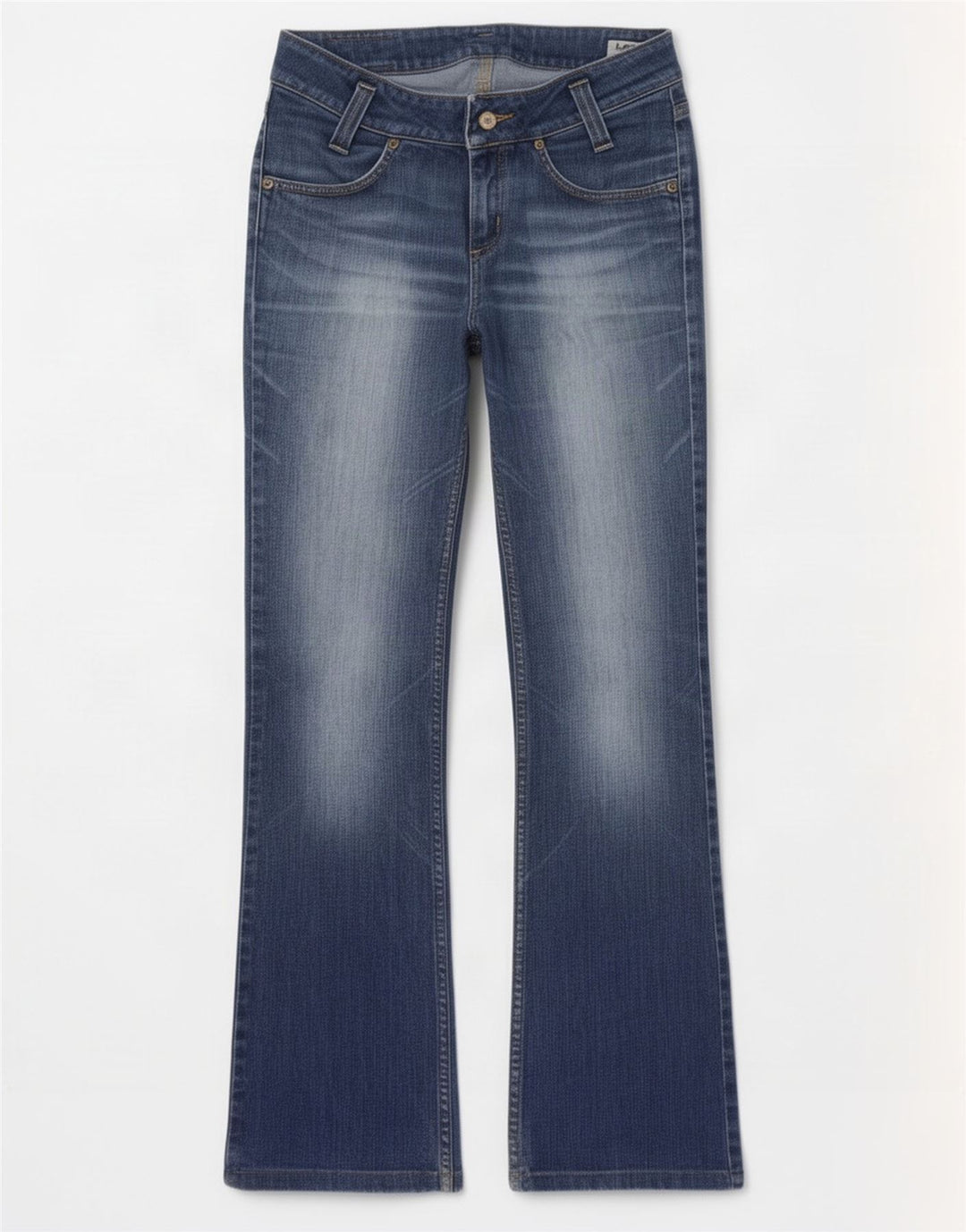Vaqueros Lee Leola Bootcut para mujer W30 L35 Algodón azul