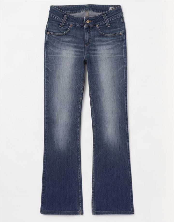 Vaqueros Lee Leola Bootcut para mujer W30 L35 Algodón azul