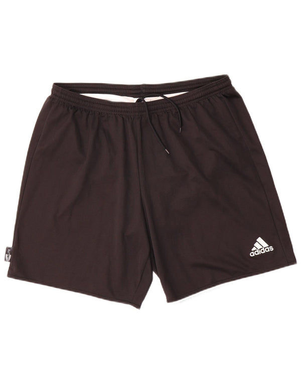 Adidas Mens Climalite Sport Shorts Medio Negro Poliéster