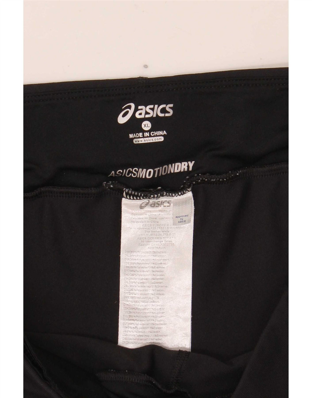 Asics Capri Leggings Mujer ES 40 XL Poliéster Negro