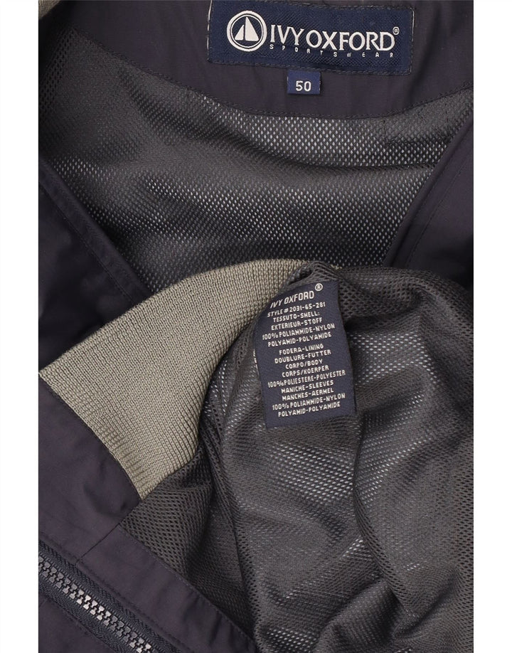 Chaqueta bomber para hombre Ivy Oxford IT 50 Large Azul marino Colorblock Poliamida