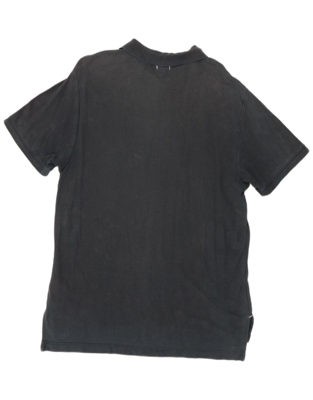 Nike Polo para hombre grande azul marino algodón