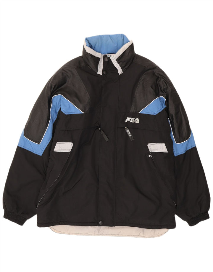 Fila Chaqueta de esquí para hombre IT 56 3XL Poliamida color block negro