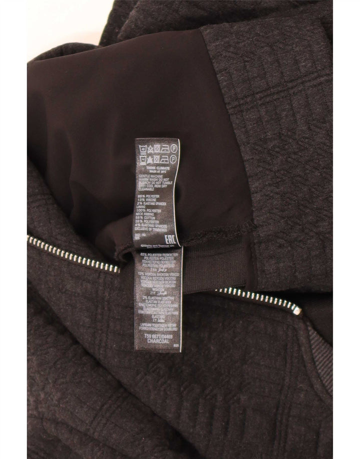Marks & Spencer Chaqueta Bomber para Mujer UK 44 Grande Poliéster Gris