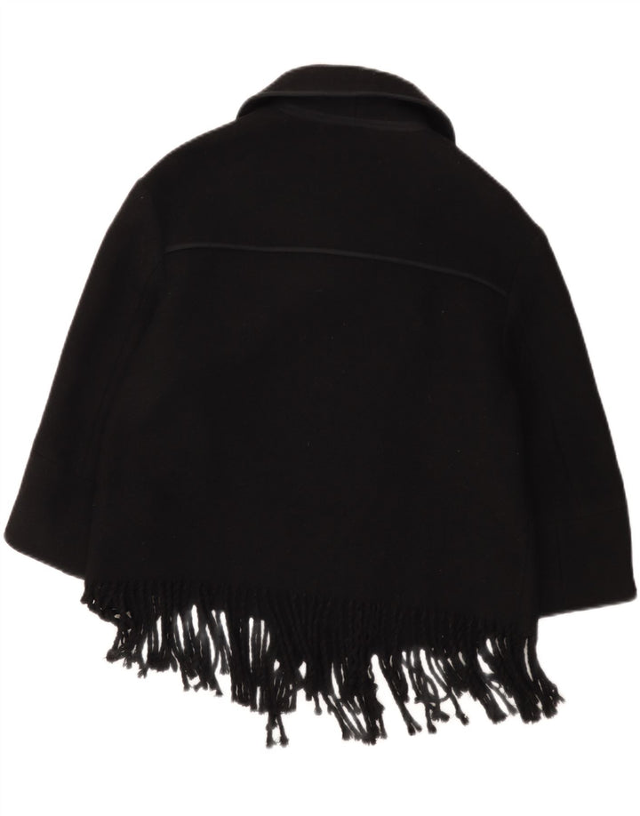 Karen Millen Abrigo para mujer UK 10 Small Lana negra