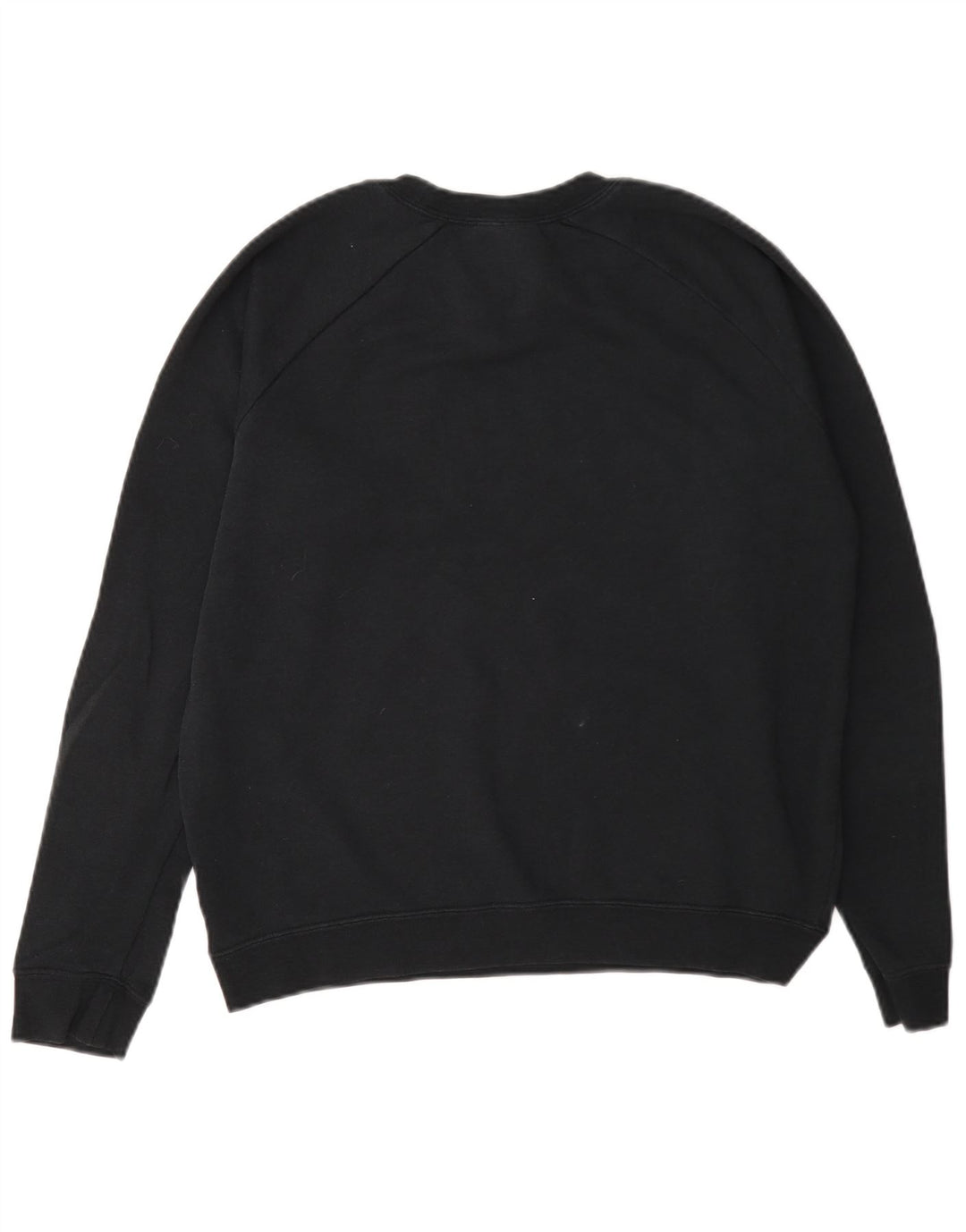 Nike Sudadera de gran tamaño con gráfico para mujer UK 10 Small Grey Cotton