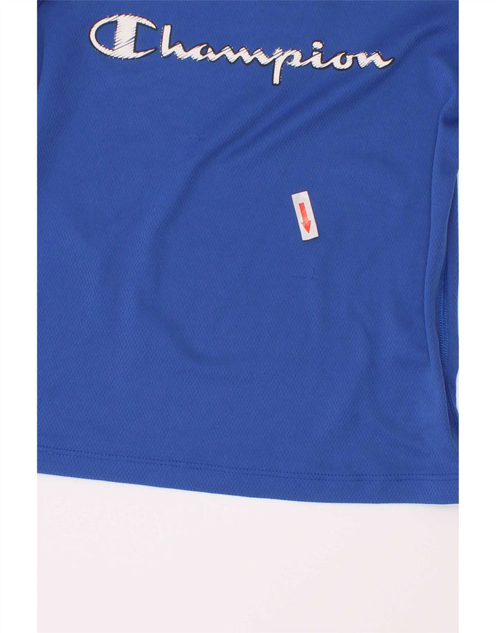 Champion Camiseta gráfica para niños 3-4 años 2XS Azul Poliéster