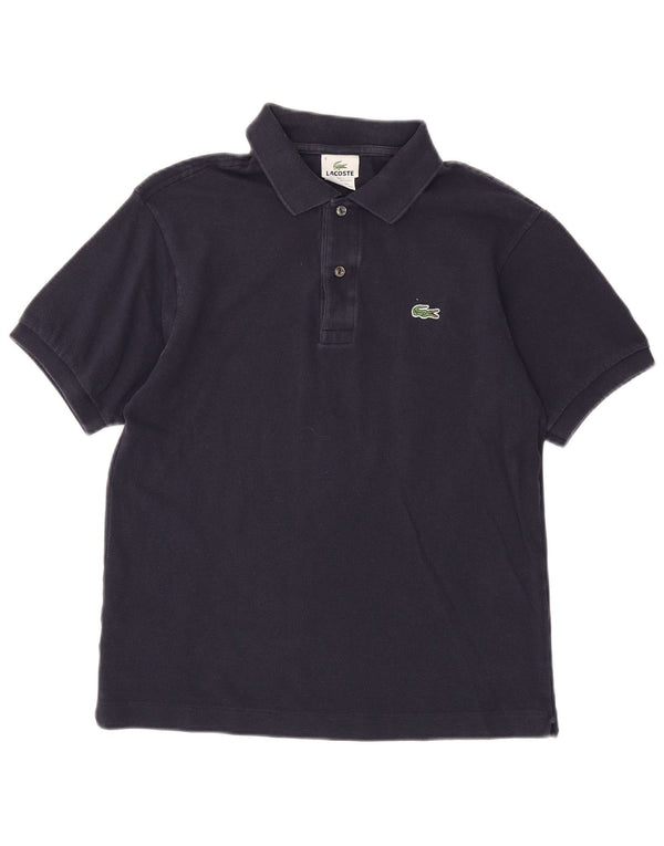 Polo Lacoste para hombre talla 4 mediano algodón azul marino