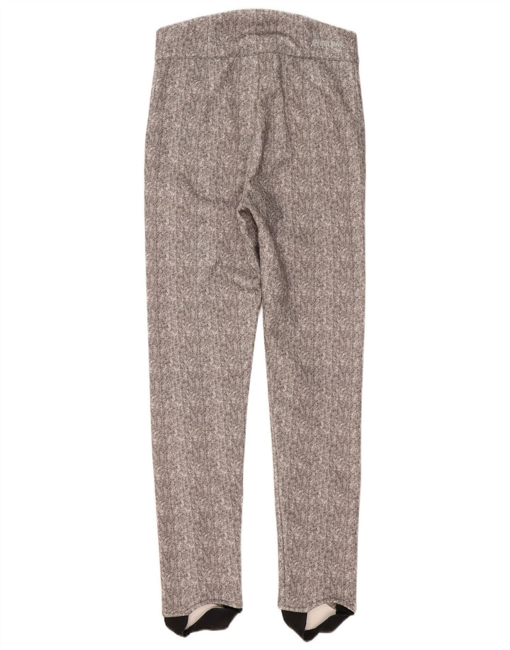 Colmar Pantalones casuales con estribo para mujer IT 42 Medium W30 L30 Grey Herringbone