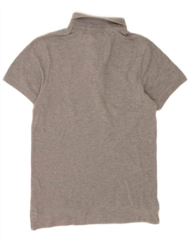 Polo Tommy Hilfiger para hombre de algodón gris pequeño