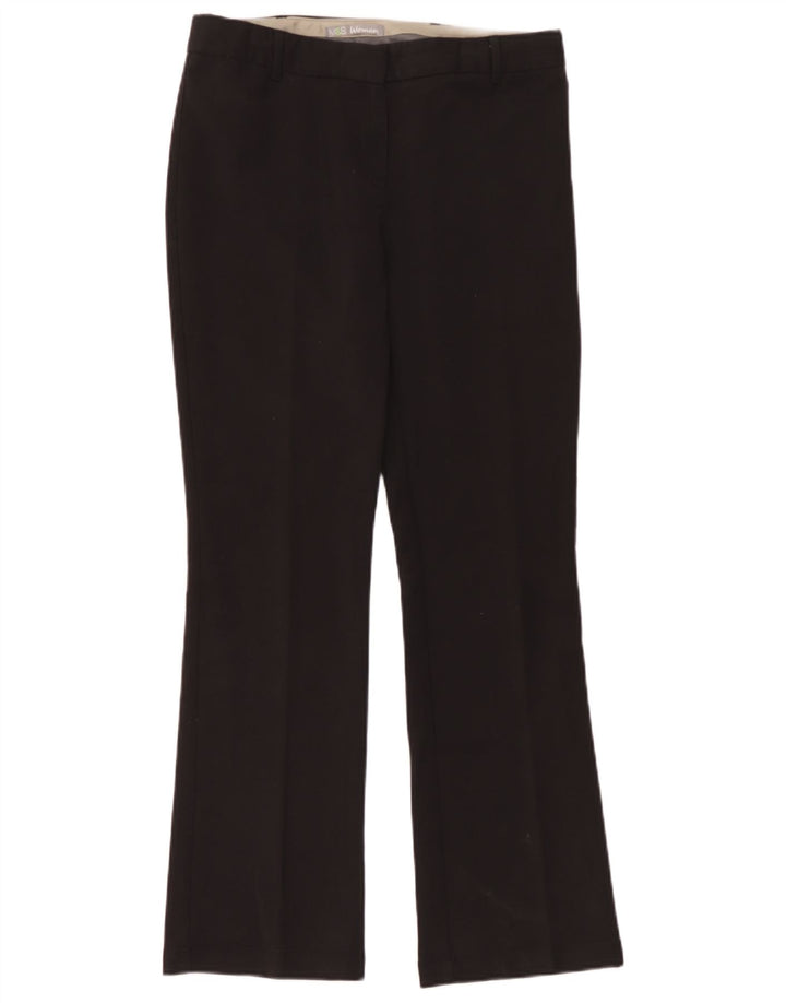Marks & Spencer - Pantalones informales con corte de bota para mujer, talla 40, talla M, W32, L30, color negro