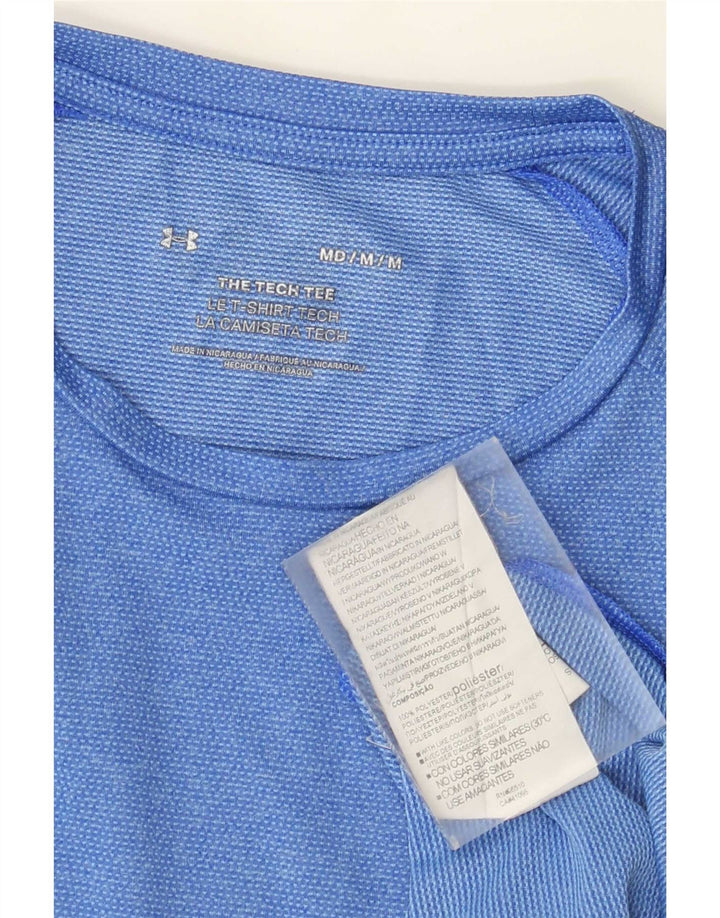 Under Armour Hombre Camiseta Top Poliéster moteado azul medio