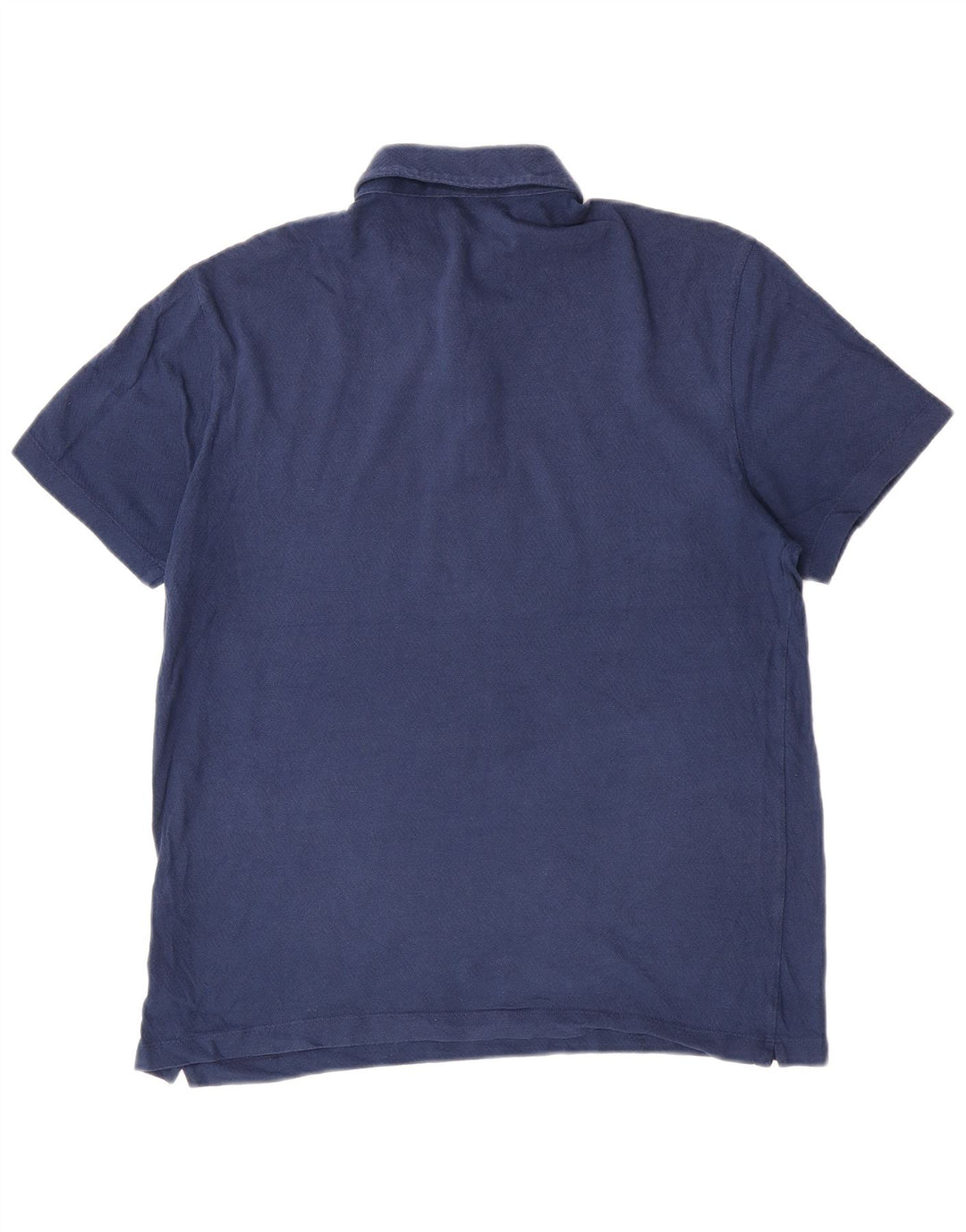 Polo Massimo Dutti Hombre Algodón Azul Grande