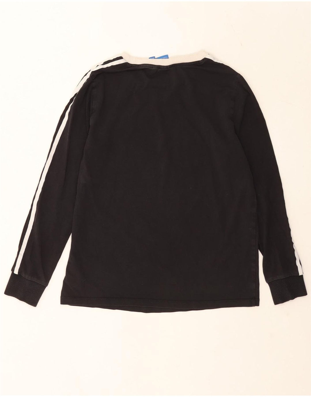 Adidas Camiseta de manga larga para mujer UK 44 Algodón negro mediano