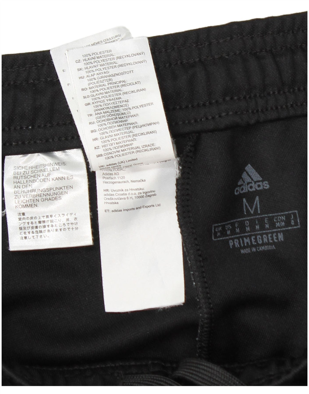 Adidas Hombre Aeroready Pantalones De Chándal Mediano Negro Poliéster