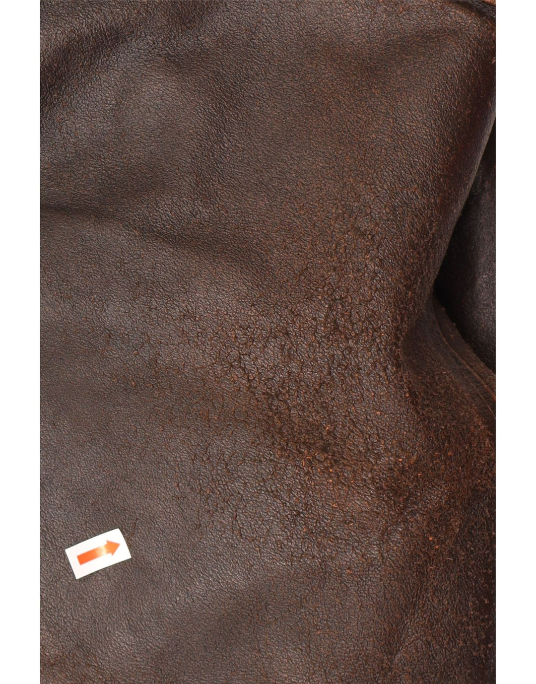 ALAN GORDON Chaqueta de cuero para hombre IT 52 XL Cuero marrón