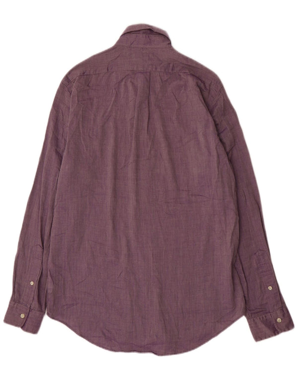 POLO RALPH LAUREN Camisa Hombre Pequeña Morado Espiga Algodón