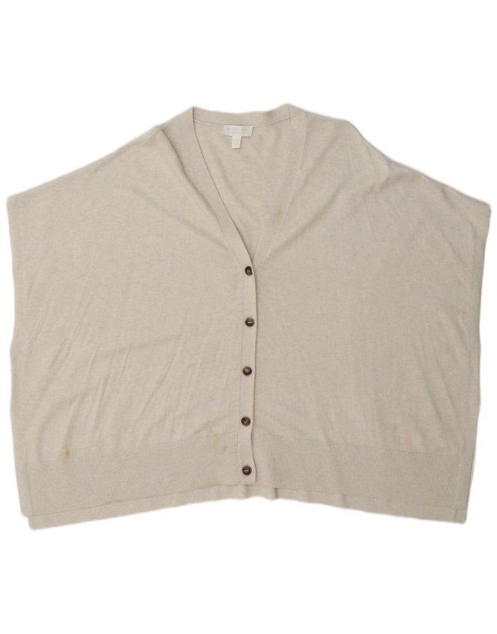White Label - Cárdigan extragrande sin mangas para mujer, talla 44, talla mediana