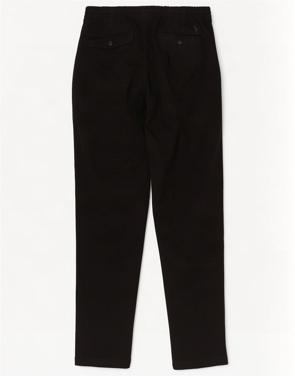 Polo Ralph Lauren - Pantalones chinos elásticos para hombre, talla pequeña, W29 L28, color negro