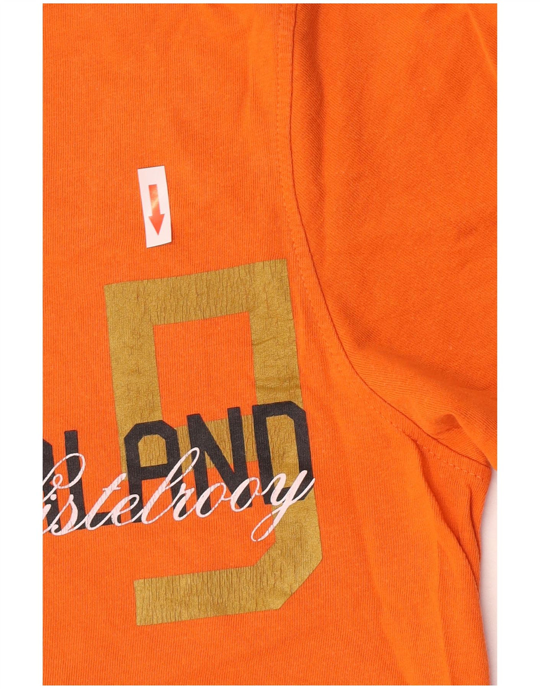 Nike Camiseta gráfica para hombre UK 39/41 Medium Naranja
