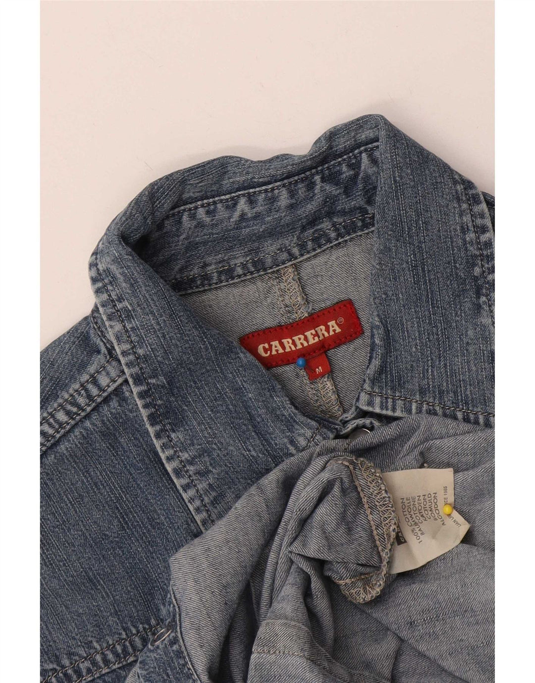 Carrera Camisa vaquera para mujer UK 12 Algodón azul medio