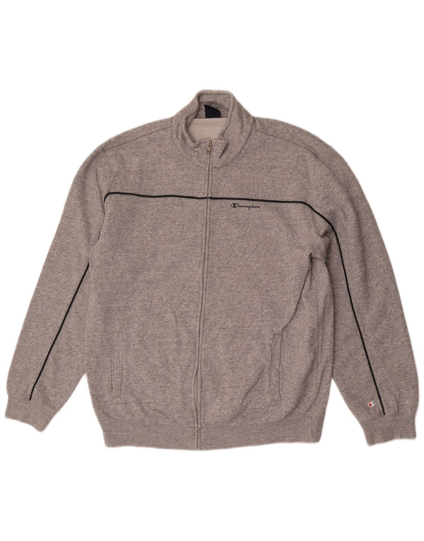 Champion Chaqueta de chándal para hombre 2XL Algodón gris