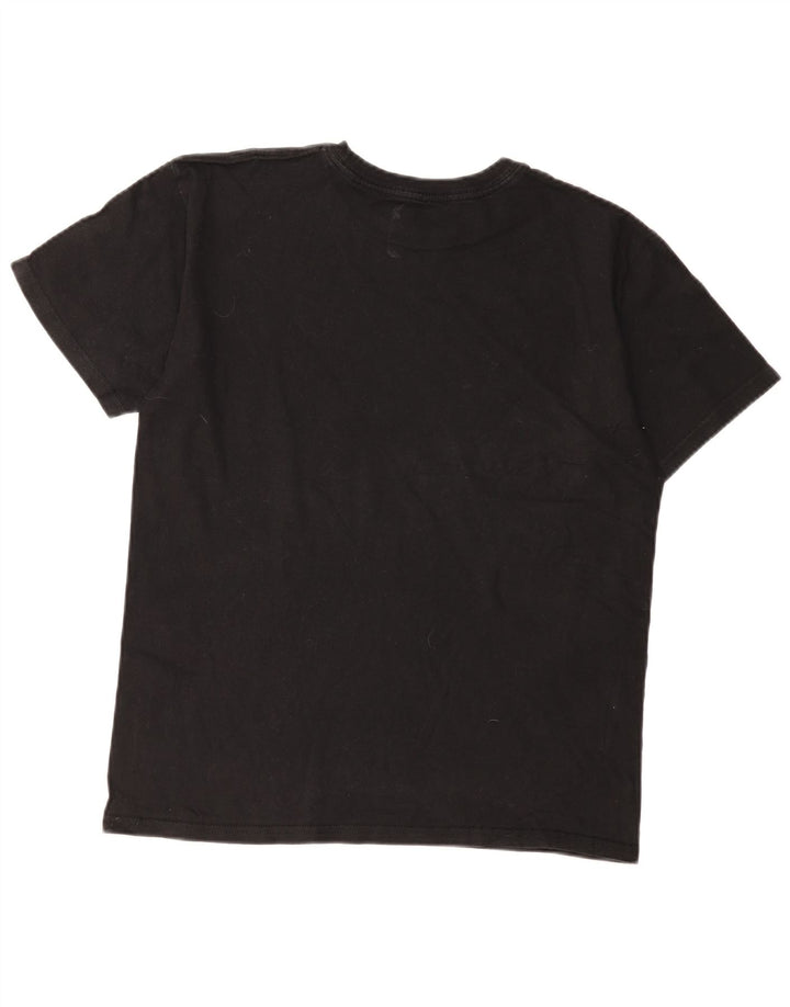 Vans - Camiseta gráfica para hombre, talla mediana, algodón negro