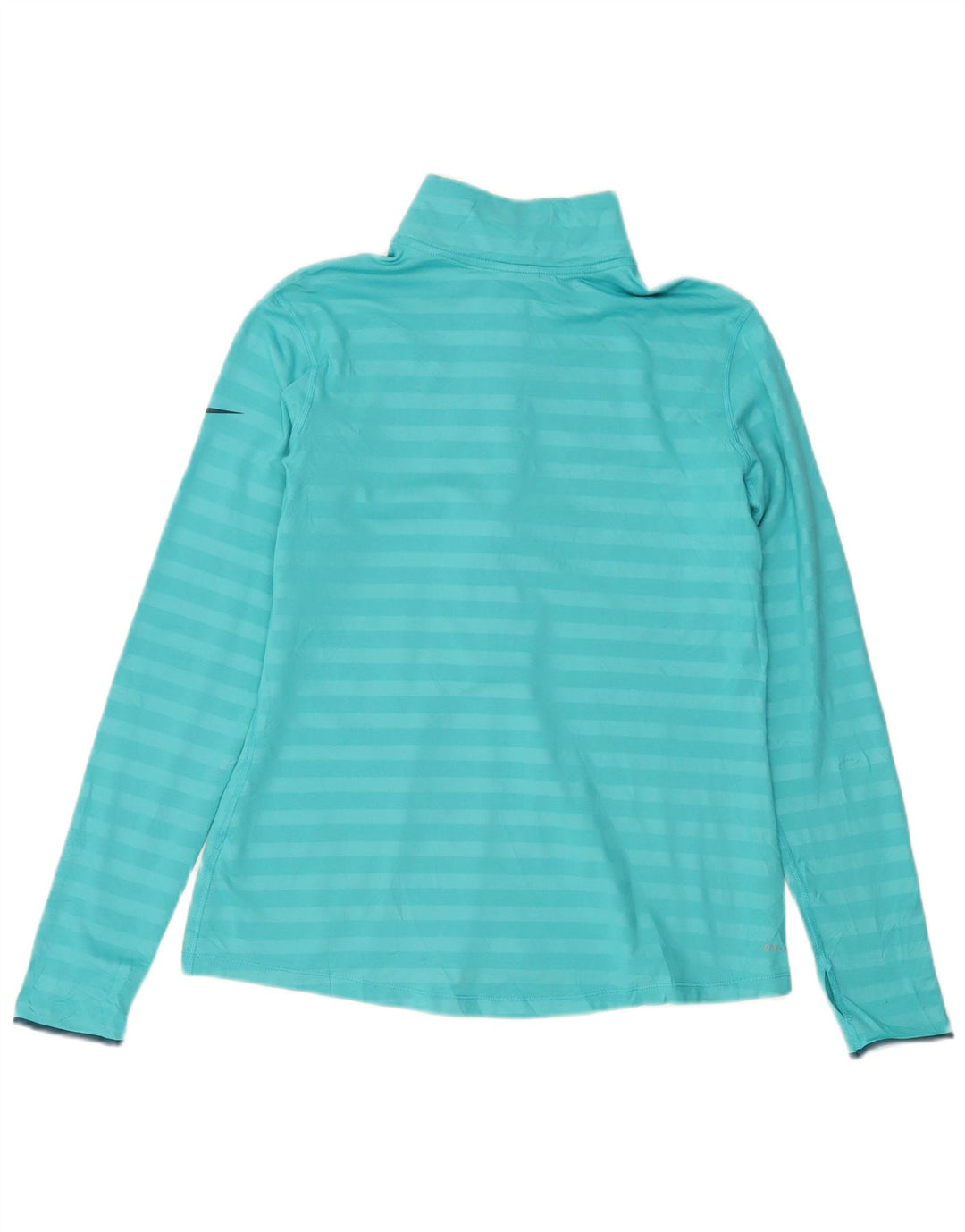 Nike Dri Fit - Chándal con cremallera y cuello para mujer, talla XL, color azul a rayas
