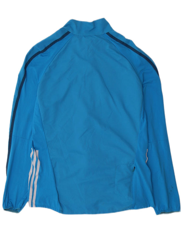 Adidas Mens Adizero Chándal Top Chaqueta Grande Azul Poliéster