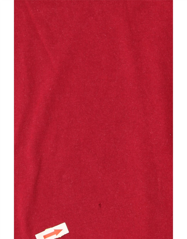 PUMA Camiseta gráfica para hombre Top 2XL Rojo Colorblock