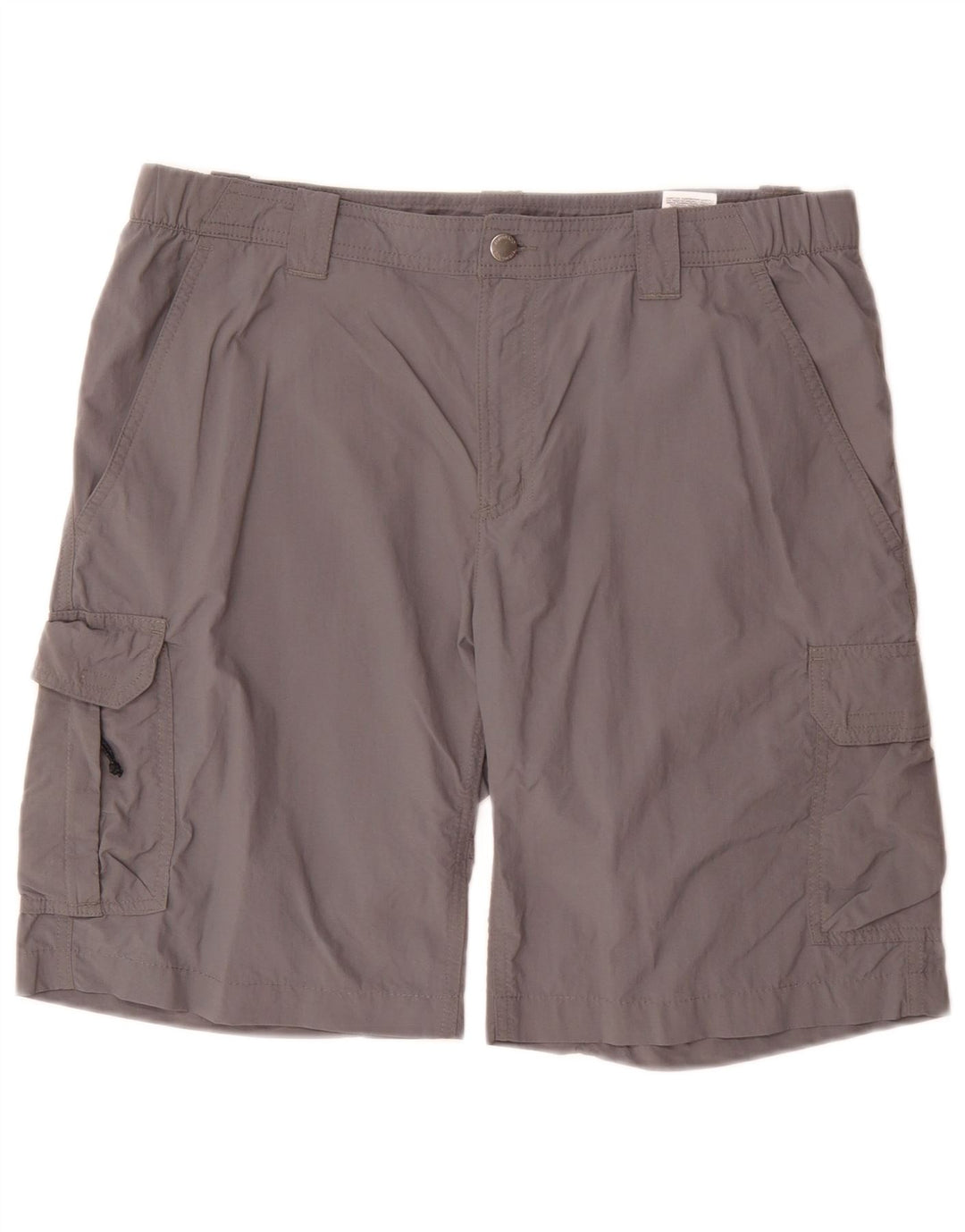 Columbia Pantalones cortos cargo para hombre W36 Nylon gris grande