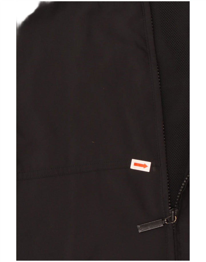 Adidas - Chándal de manga corta para hombre, chaqueta superior, tamaño pequeño, poliéster negro