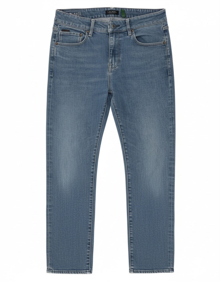 G-STAR Womens Kate Straight Jeans W25 L26 Blue Cotton