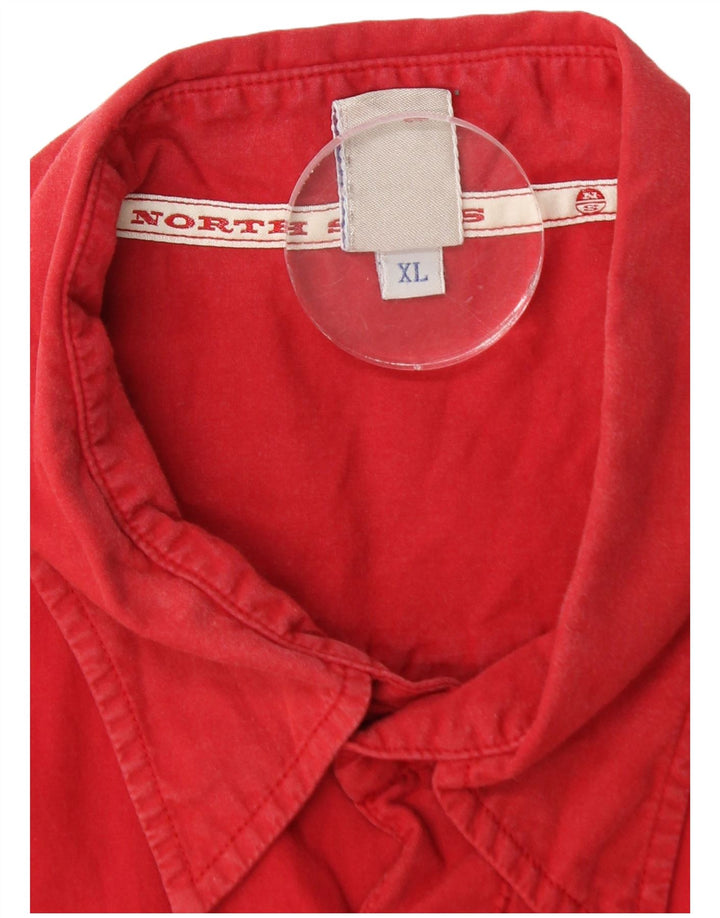 NORTH SAILS Camisa Manga Corta Hombre XL Rojo