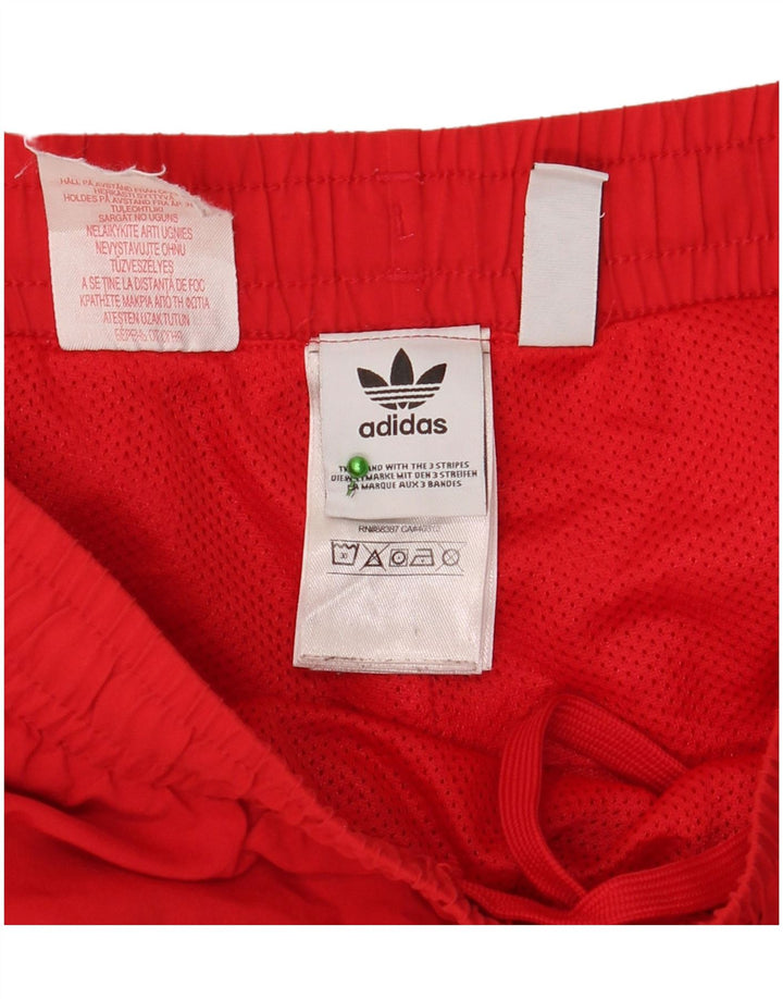 Adidas Pantalón Corto Deportivo Niño 13-14 Años Rojo Poliéster