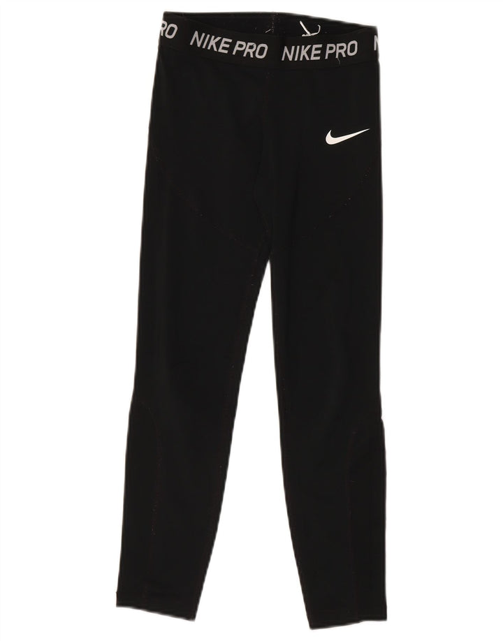 NIKE Leggings gráficos para niña 9-10 años Negro