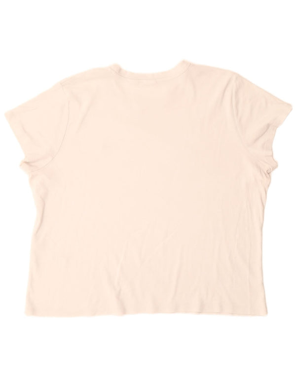Levi's Camiseta extragrande para mujer UK 46 Large White