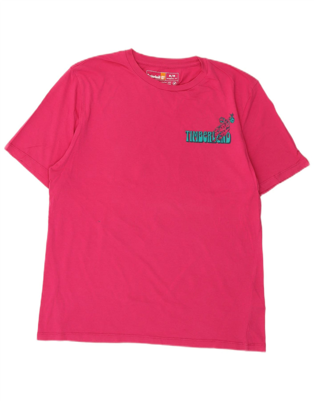 Timberland - Camiseta gráfica para hombre, color rosa medio