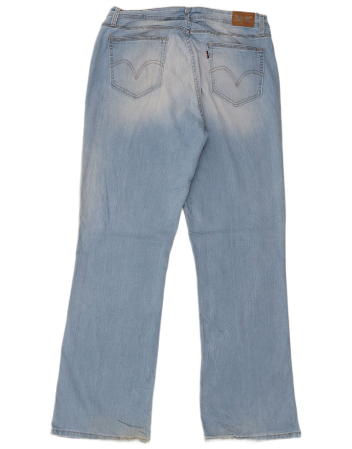 Levi's Mujer 529 Curvy Bootcut Jeans W32 L32 Algodón Azul