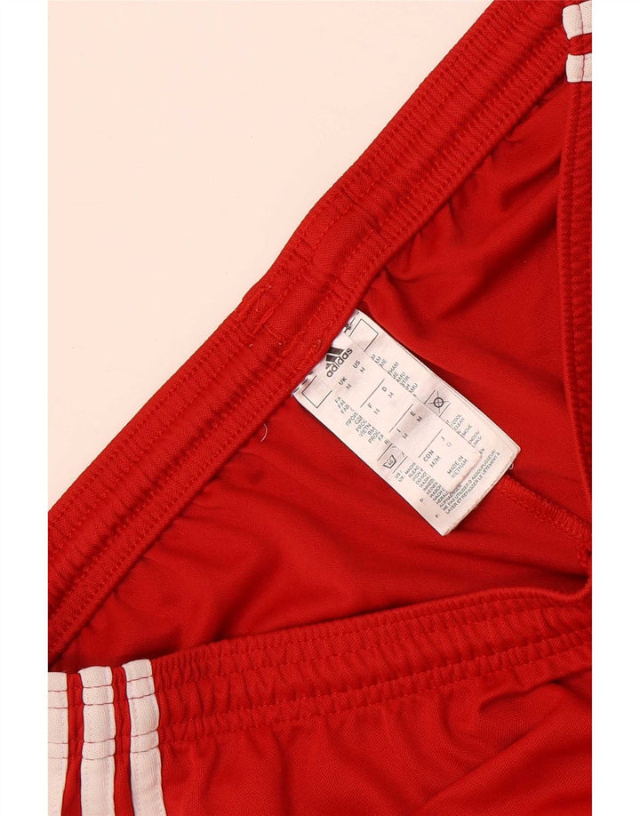 Adidas Hombre Graphic Regular Sport Shorts Medium Rojo Poliéster Deportes