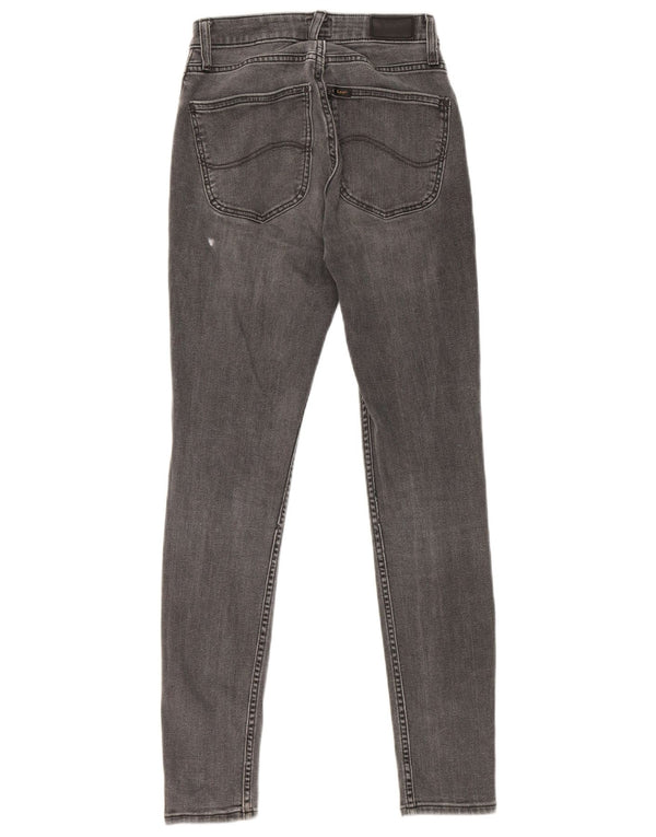 Vaqueros Lee Ivy Skinny para Mujer W26 L31 Algodón Gris
