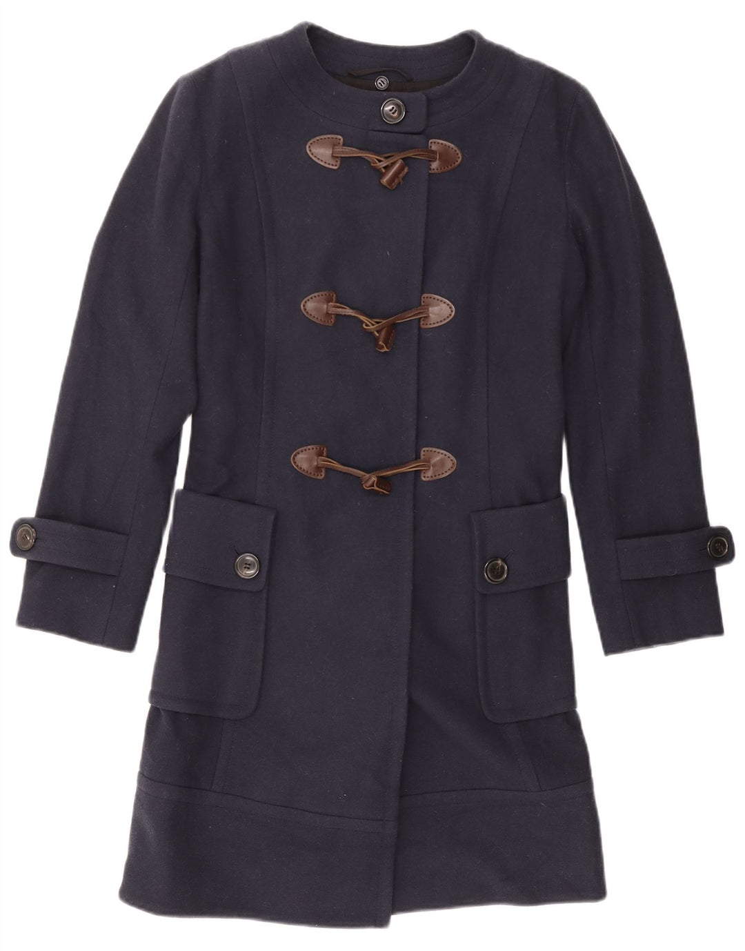 MARLBORO CLASSICS Trenca para mujer EU 42 Grande Poliéster azul marino