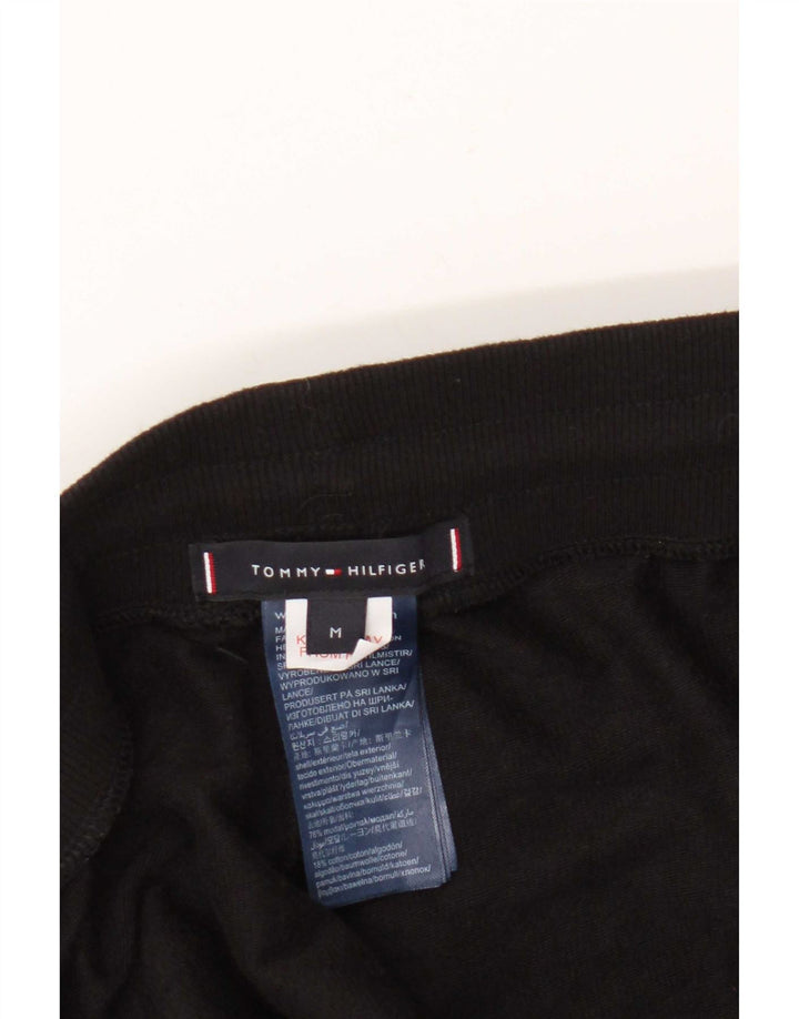 Tommy Hilfiger Pantalones de chándal para hombre Joggers Medium Black Colourblock