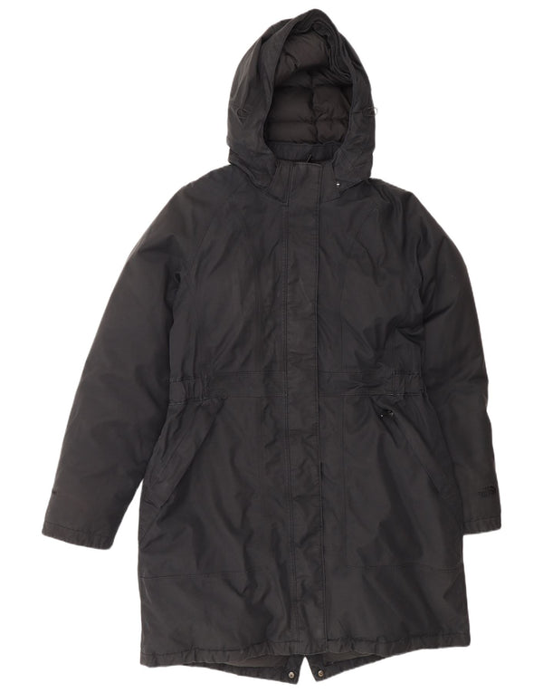The North Face Abrigo acolchado con capucha para mujer UK 46 Grande Algodón negro
