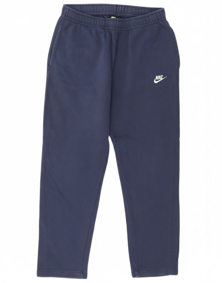 Pantalón De Chándal Nike Hombre Azul Marino Mediano Algodón