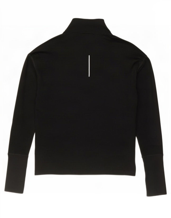 Nike Dri Fit - Chándal con cremallera y cuello para hombre, talla pequeña, color negro