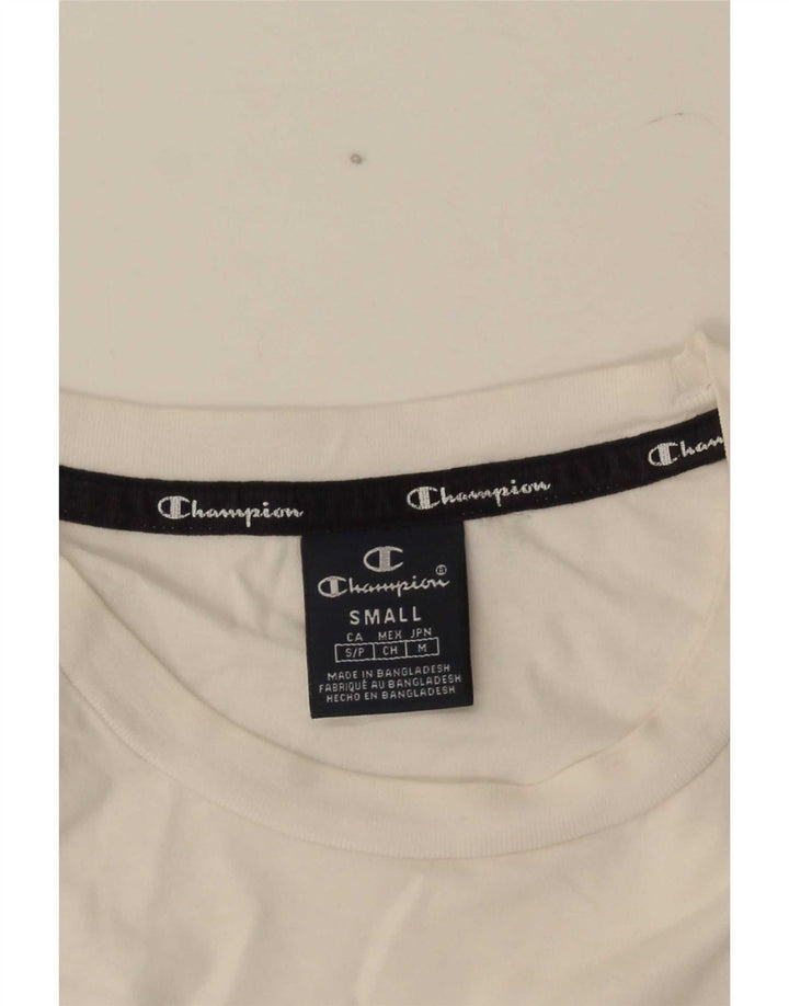 Champion Camiseta para hombre Top Small White