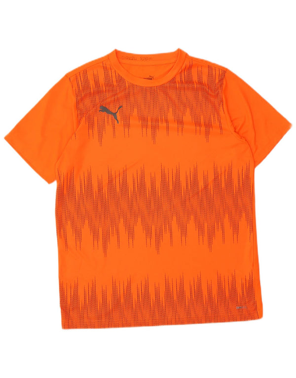 Puma Camiseta Niño Top 15-16 Años XL Naranja Geométrico Poliéster